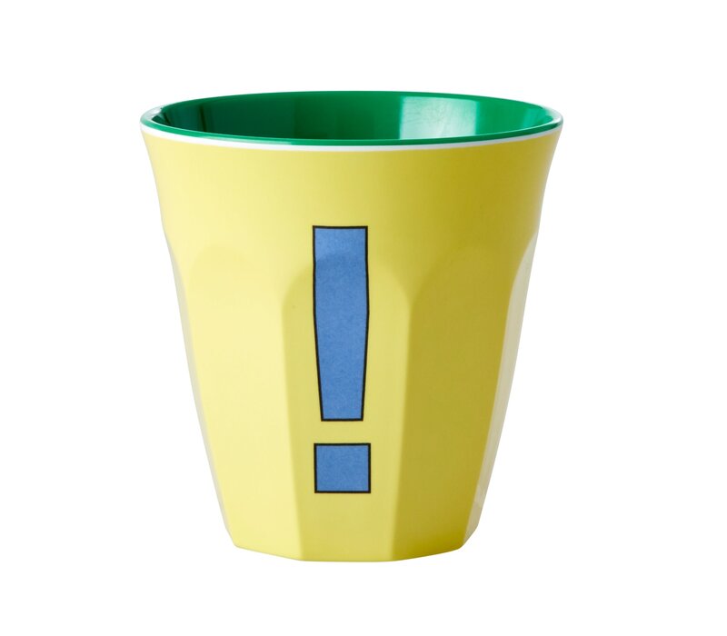 Rice Medium Melamine Cup ! - Soft yellow