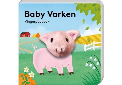 Image books Vingerpopboekje - baby Varken