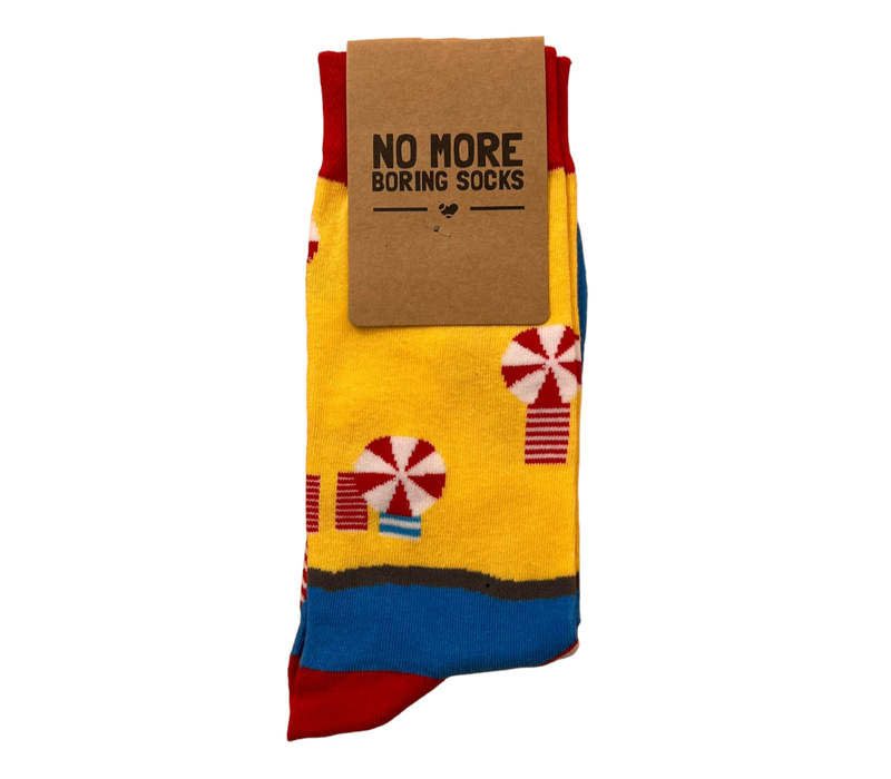 No More Boring Socks - The beach - One size