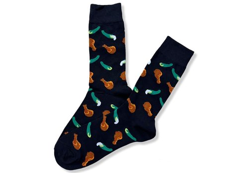 No More Boring Socks No More Boring Socks - Chickenwings - One size