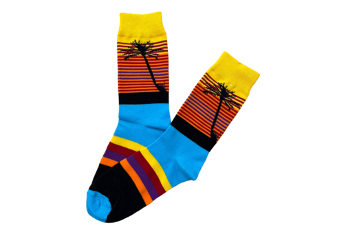 No More Boring Socks No More Boring Socks - Palm tree - One size