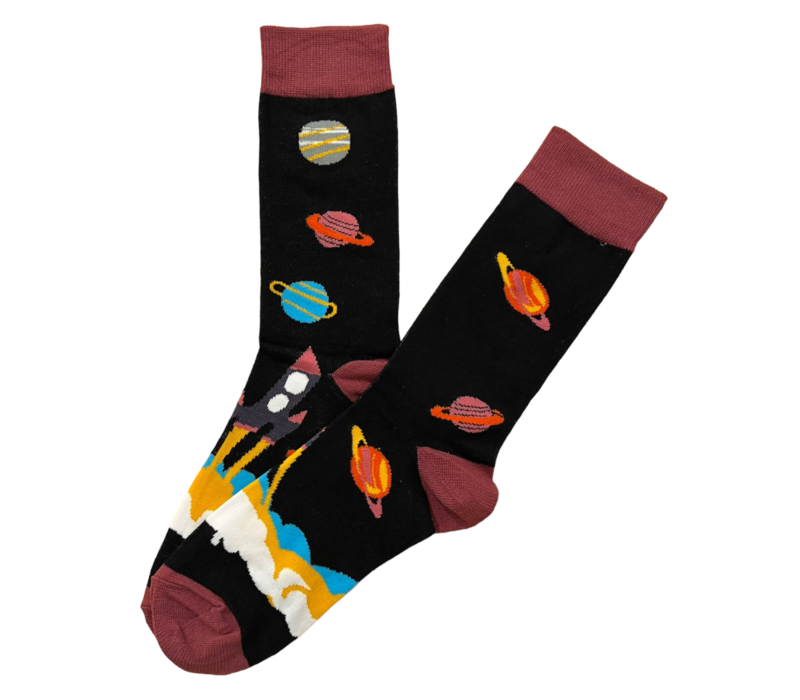No More Boring Socks - Planets - One size