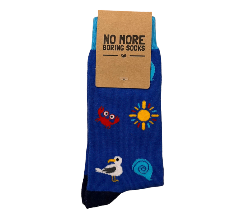 No More Boring Socks - Sea - One size