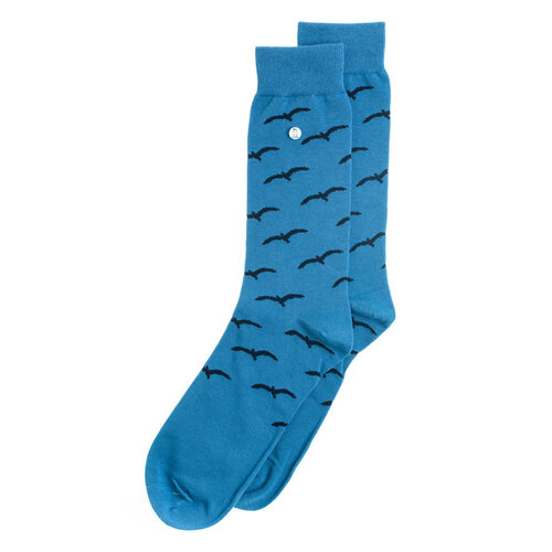 Alfredo Gonzales - Birds - Light blue/Navy 