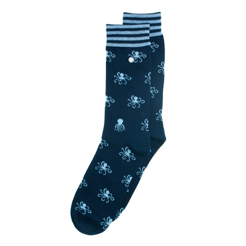 Alfredo Gonzales - Octopus - Navy/Light blue 