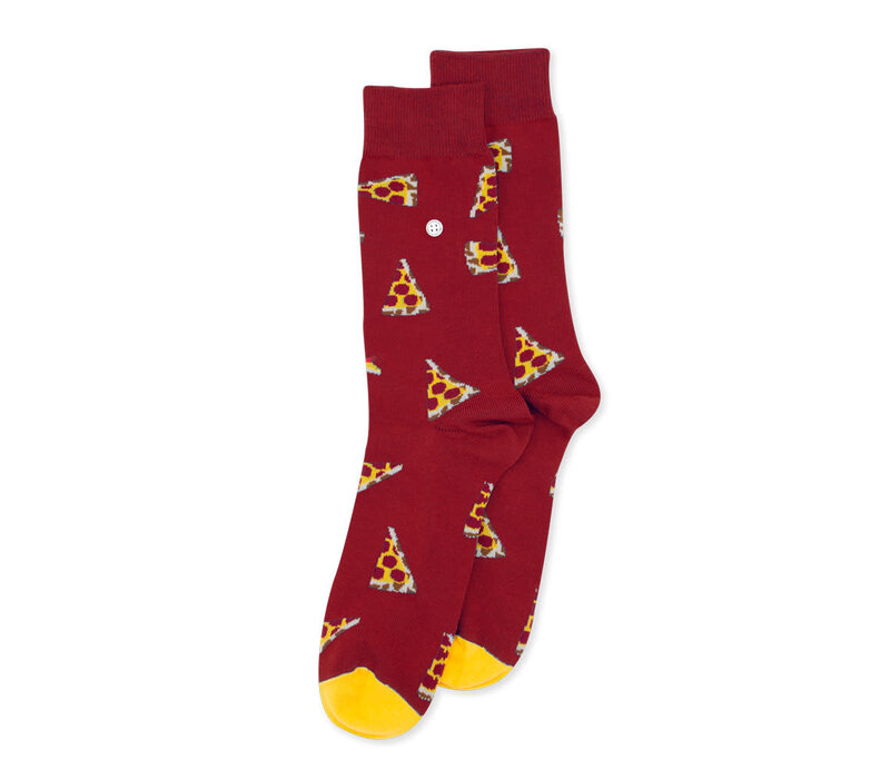 Alfredo Gonzales - Pizza - Bordeaux/Yellow/Red