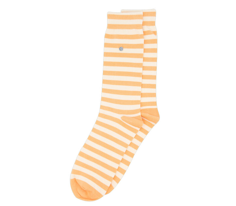 Alfredo Gonzales - Harbour stripes - Orange/Off white