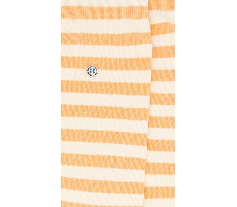 Alfredo Gonzales - Harbour stripes - Orange/Off white