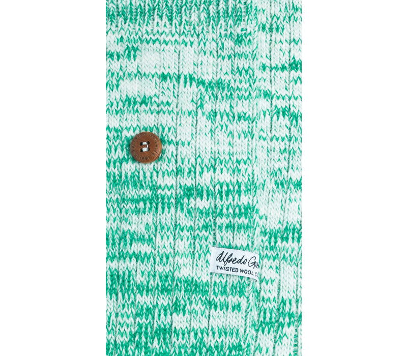 Alfredo Gonzales - Twisted wool - Green/White