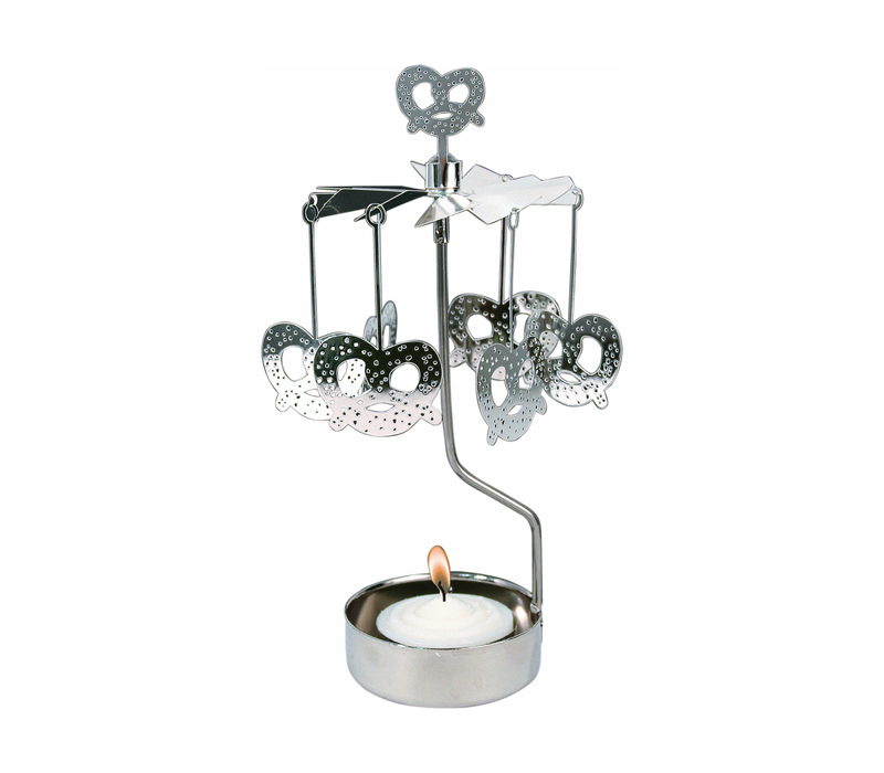 Pluto Rotary candle holder pretzel