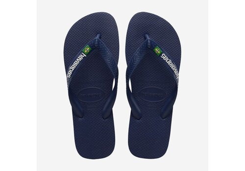 Havaianas Havaianas slippers - Brasil logo - Donkerblauw