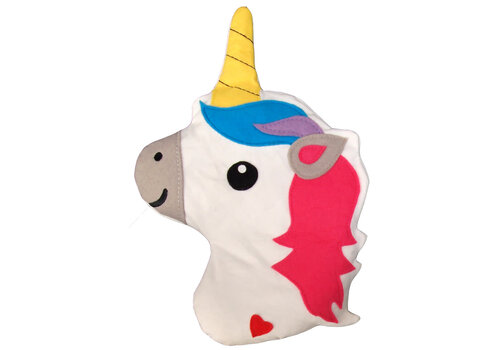 Bitten Bitten - Heatable Huggable - Warmtekussen - Unicorn Head