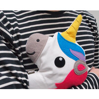 Bitten - Heatable Huggable - Warmtekussen - Unicorn Head