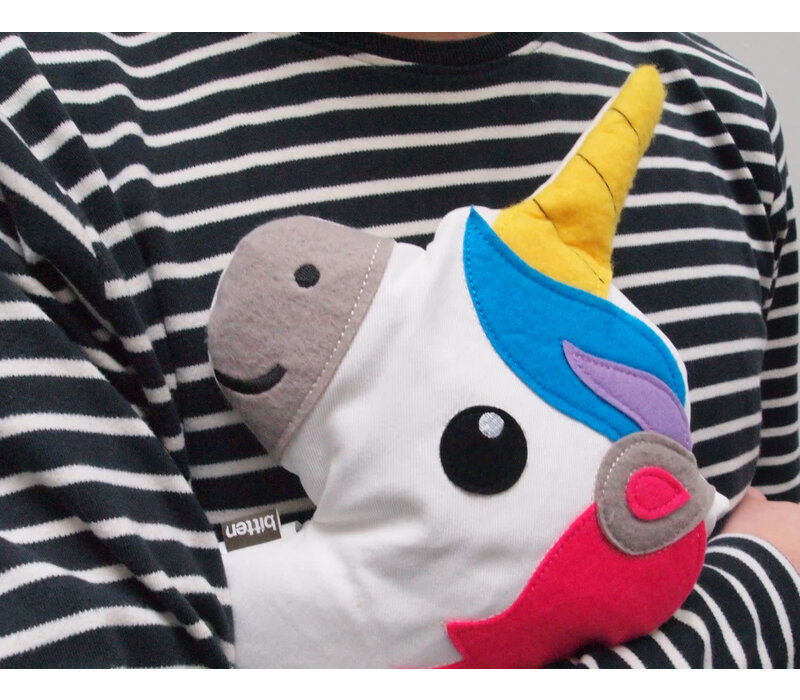 Bitten - Heatable Huggable - Warmtekussen - Unicorn Head