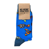 No More Boring Socks - Fish - One size