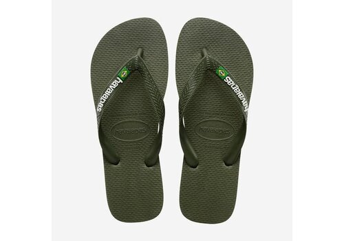 Havaianas Havaianas slippers - Brasil Logo - Groen