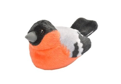 Trendzz for you Knuffel - Vogel - Met geluid - Bullfinch - Goudvink