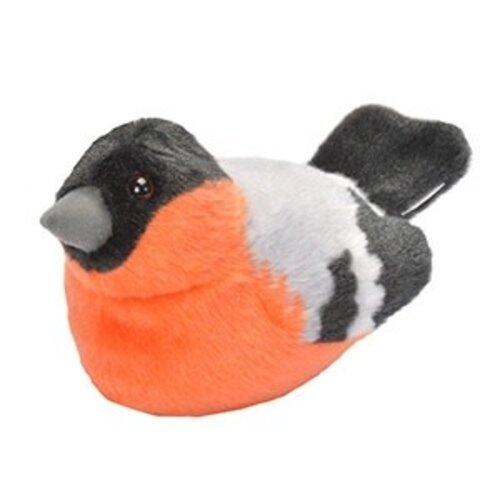 Knuffel - Vogel - Met geluid - Bullfinch - Goudvink 