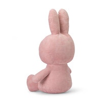 Nijntje knuffel  (Miffy) Sitting Corduroy Pink (70cm)