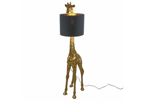 Holy Cow! Lamp - Gigi Giraffe vloerlamp - Goud