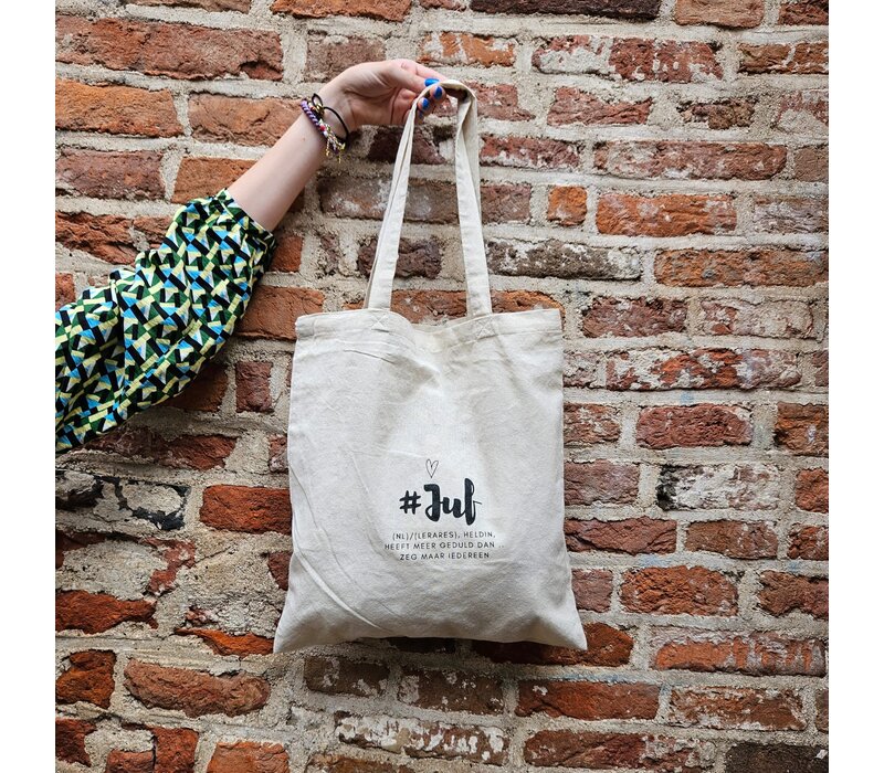 Totebag/Canvas tas -#Juf