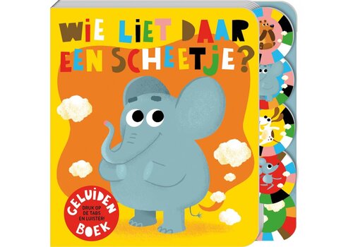Image books Wie liet daar een scheetje?