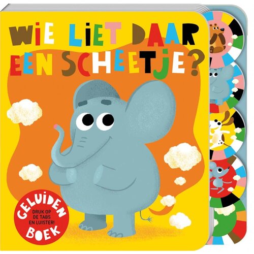 Wie liet daar een scheetje? 