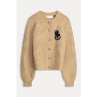 SALE! Pom Amsterdam CARDIGAN - Glorious Sand Beige