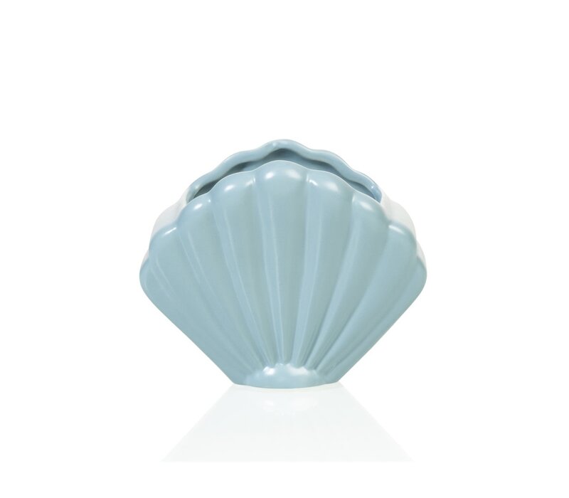 Bitten- Shell Planter Small - Blue