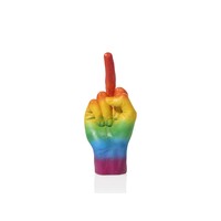 Bitten - The finger Sculpture Rainbow