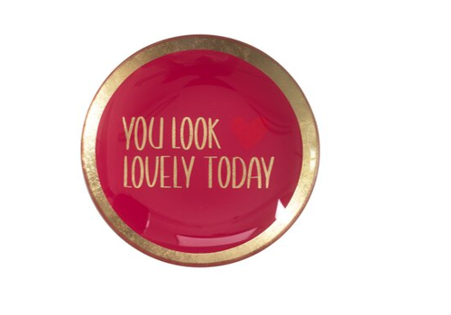 Giftcompany Love Plate - You Look Lovely Today