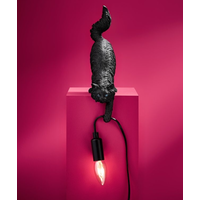 Tafel Lamp - Chichi - Spelende Kat - Zwart
