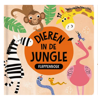Flappenboek - Dieren in de Jungle