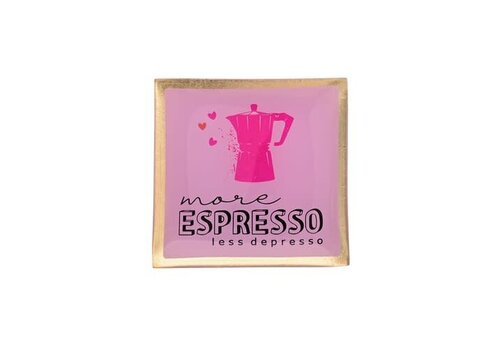 Giftcompany Love Plate - More espresso