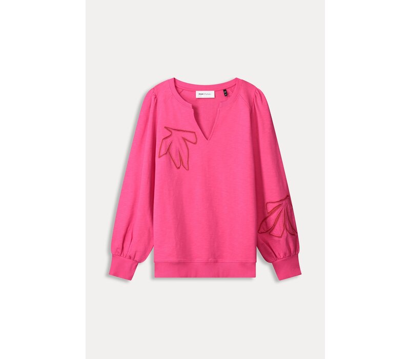 Pom Amsterdam - Sweater - Pink Glow