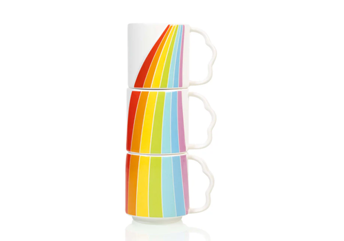 Bitten Bitten - Over the Rainbow Mug Set - Stapelbare Mokken