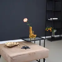 House vitamin Gun Flower Vase L - Ceramics- Gold
