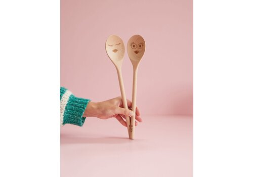 Rice by Rice Rice Wood Cooking spoon per stuk