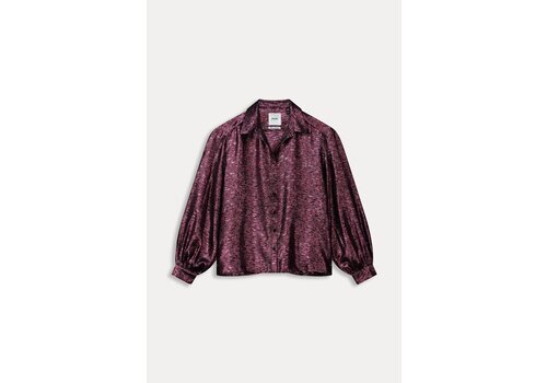Pom Amsterdam SALE!! Pom Amsterdam BLOUSE - Violet Festive Pink