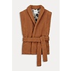 Pom Amsterdam Pom Amsterdam GILET - Teddy Sugar Brown