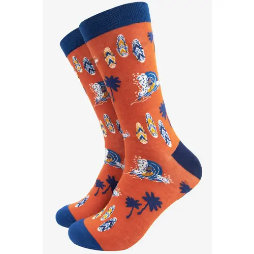 Sock Talk Surfer catching a wave 40/46 
