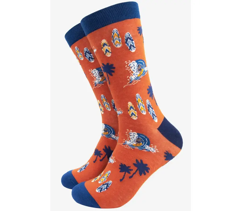 Sock Talk Surfer catching a wave 40/46