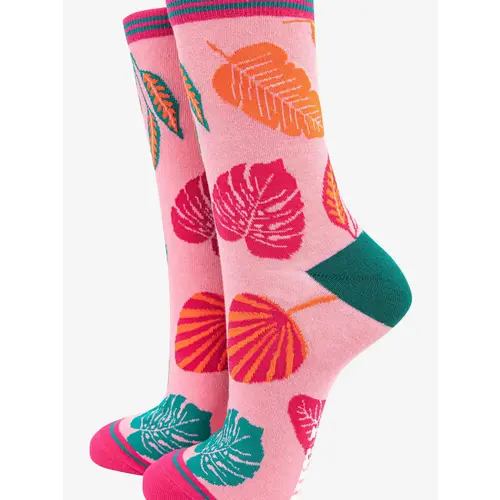 Sock Talk Tropical leafs 36/40 