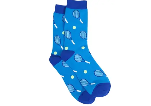 sock Talk Sock Talk Bamboo - Tennis Blue 40/46
