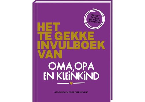 Image books Het te gekke invulboek van Oma, Opa en Kleinkind