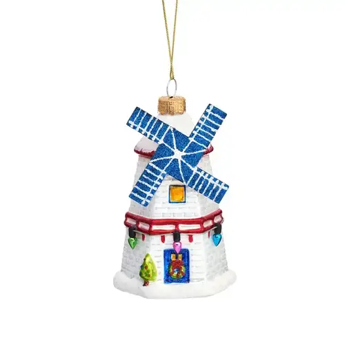 Sass en Belle - Kerstbal - Windmolen 