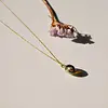 Vinoos Wine Jewelry - ode to green collection - up cycled glass necklace proostparel