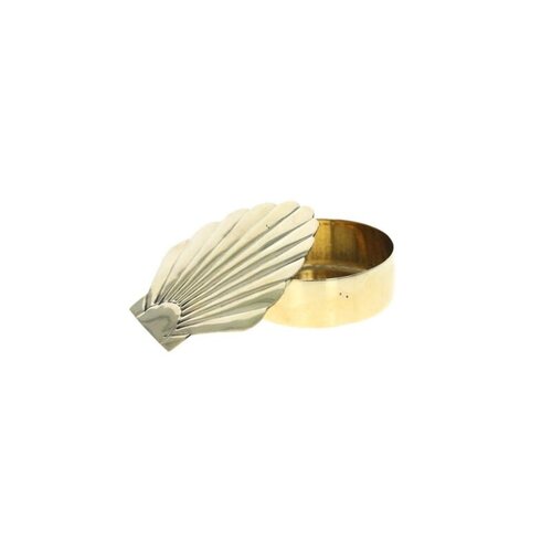 Le Petit Souk - Bakje goud schelp 