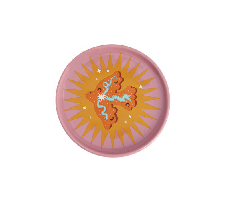 All the Luck in the World - Klein Bordje Vogel en Ster