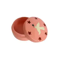 All the Luck in the World - Medium Doosje Roze met Witte Duif